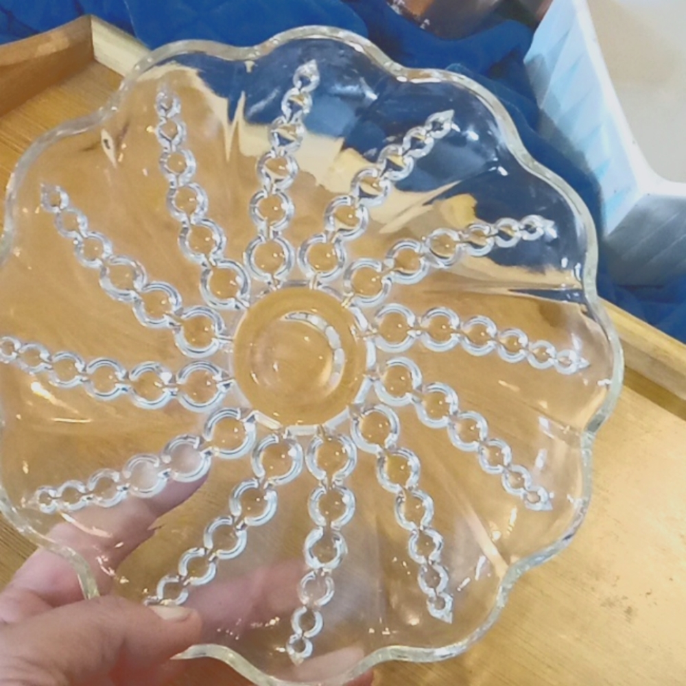 Crystal dish